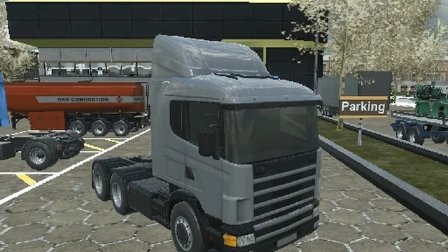 American 18 Wheeler Truck Sim game thumbnail