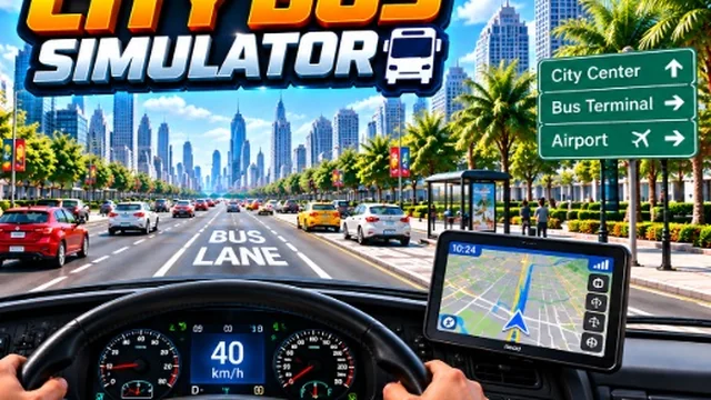 City Bus Simulator Driving Games game thumbnail